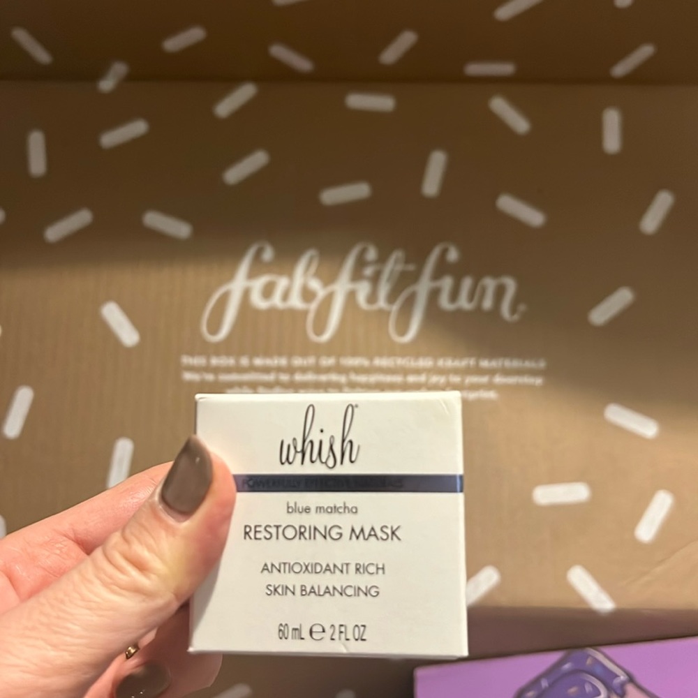 Whish restoring mask antioxidant rich brand new never opened